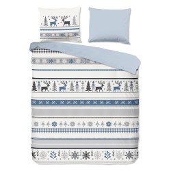 Flonel Sengesæt Aila til børn og voksne fra Sleeptime.dk OEKO-TEX-certificeret