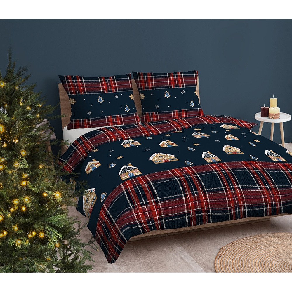 Julesengetøj med julemotiv i 100% bomuld fra MyTrendyHome.dk