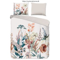 Flonel sengesæt Aime med multifarver blomster fra MyTrendyHome.dk