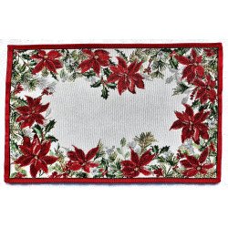 Dækkeserviet med julemotiv Winter Blossom fra MytrendyHome.dk