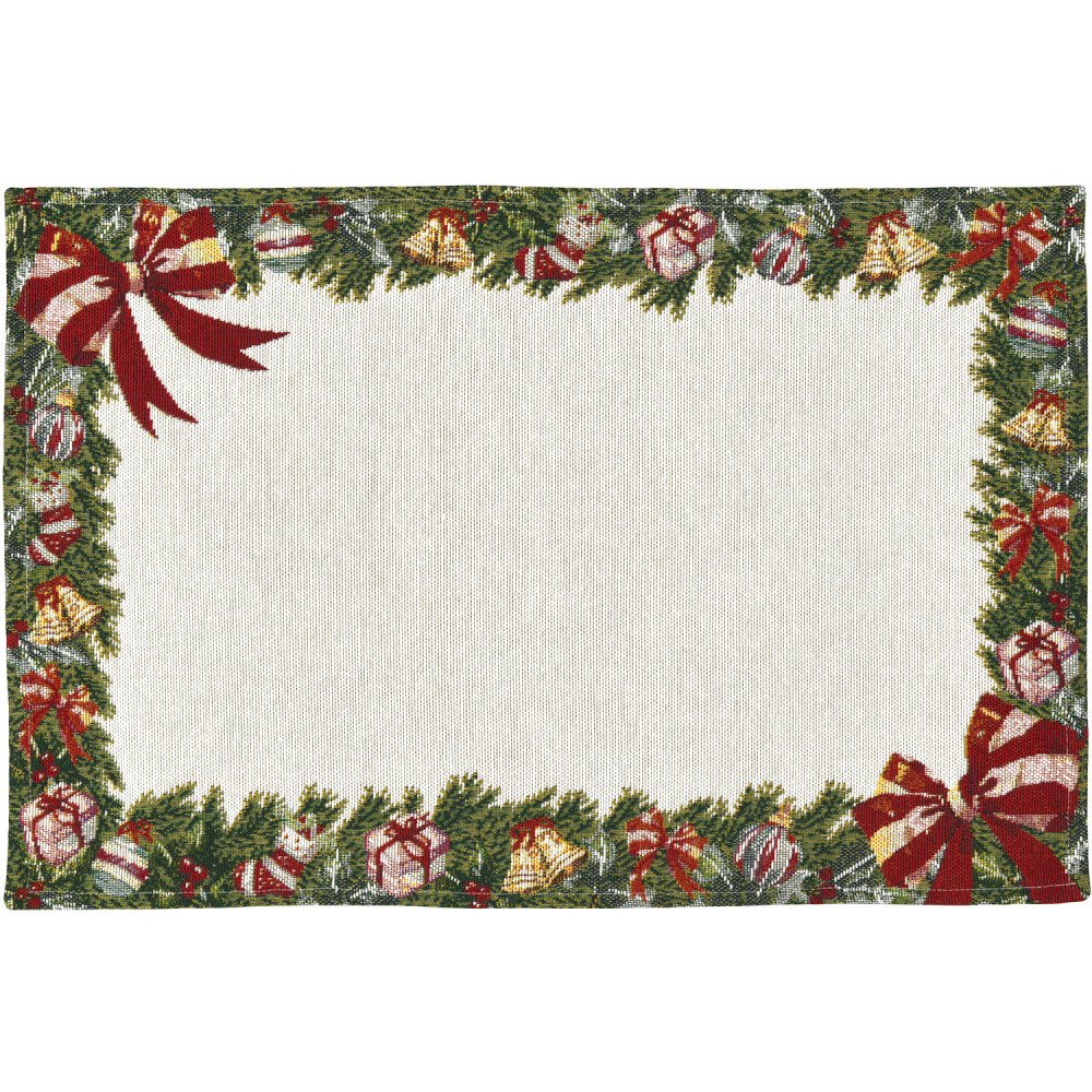 Dækkeserviet X-MAS FRAME med julemotiv fra MytrendyHome.dk