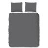 Bomuldssatin Mørkegrå ensfarvet sengesæt– luksus og komfort / MyTrendyHome