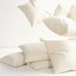 Puder med andefjer | 100% bomuld | Flere størrelser