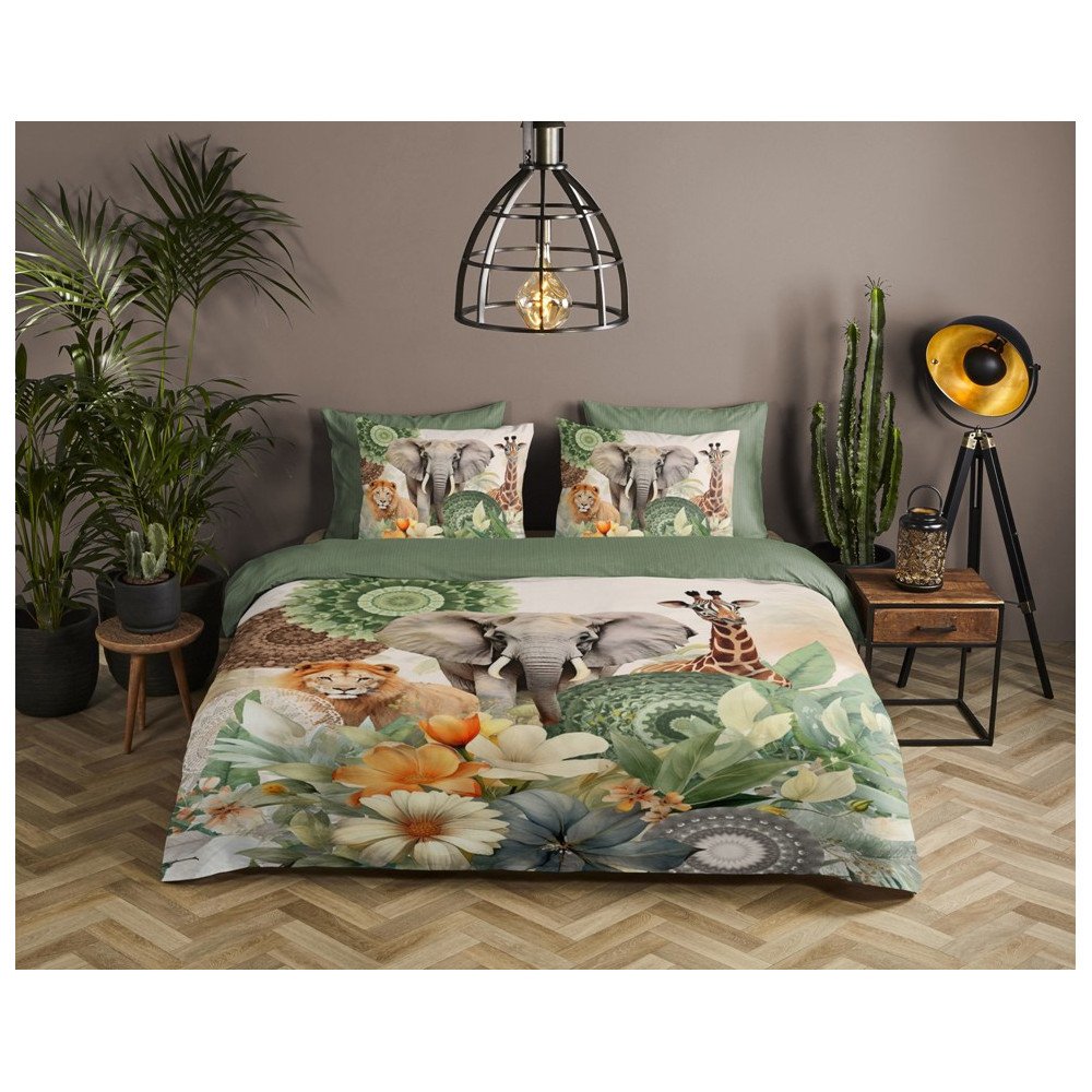 Sengetøj Sagadar med dyr og mandala ornament fra Sleeptime.dk