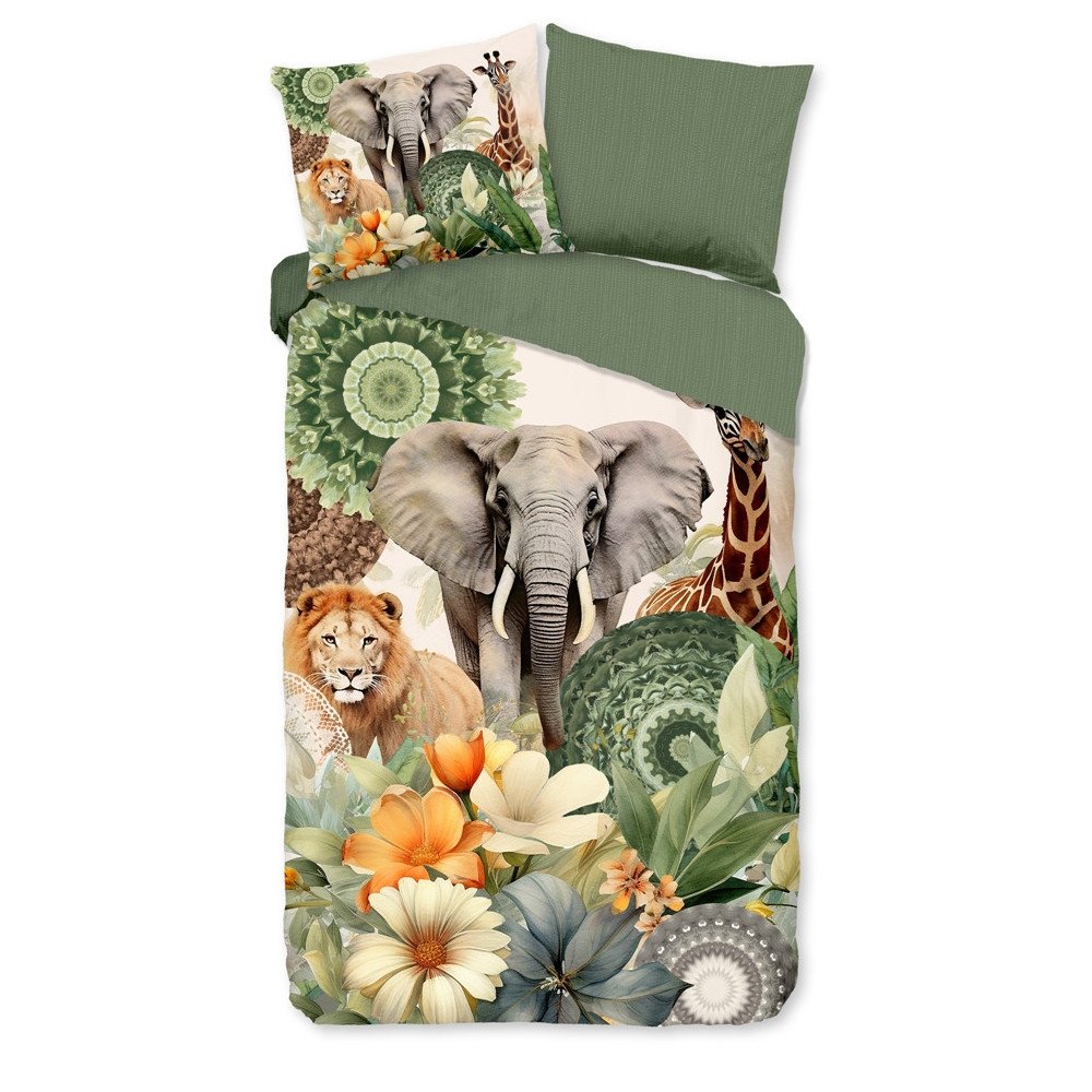 Sengetøj Sagadar med dyr og mandala ornament fra Sleeptime.dk