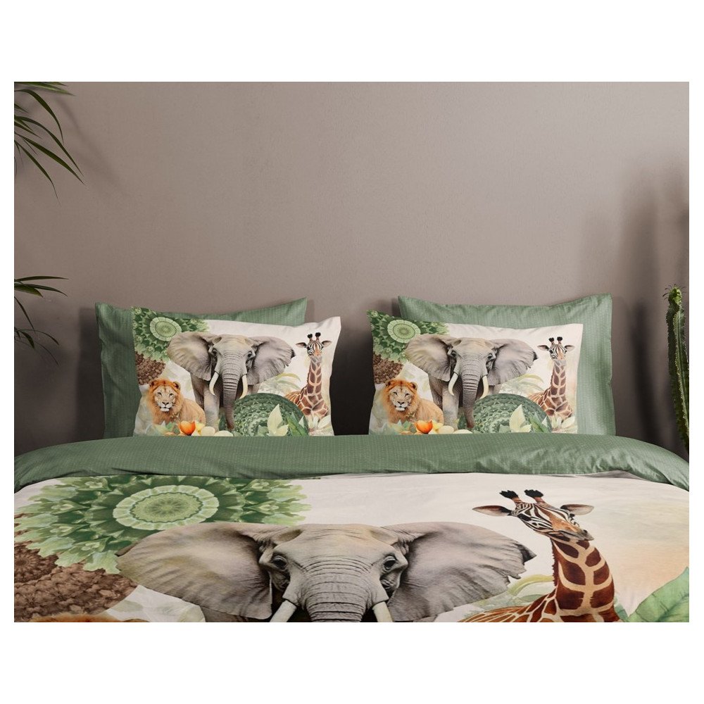 Sengetøj Sagadar med dyr og mandala ornament fra Sleeptime.dk