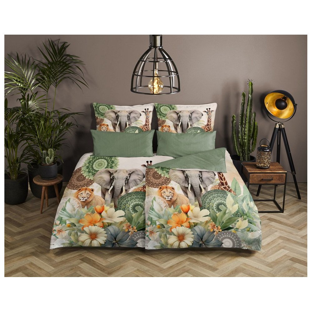 Sengetøj Sagadar med dyr og mandala ornament fra Sleeptime.dk