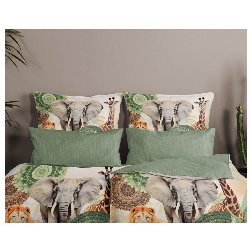 Sengetøj Sagadar med dyr og mandala ornament fra Sleeptime.dk